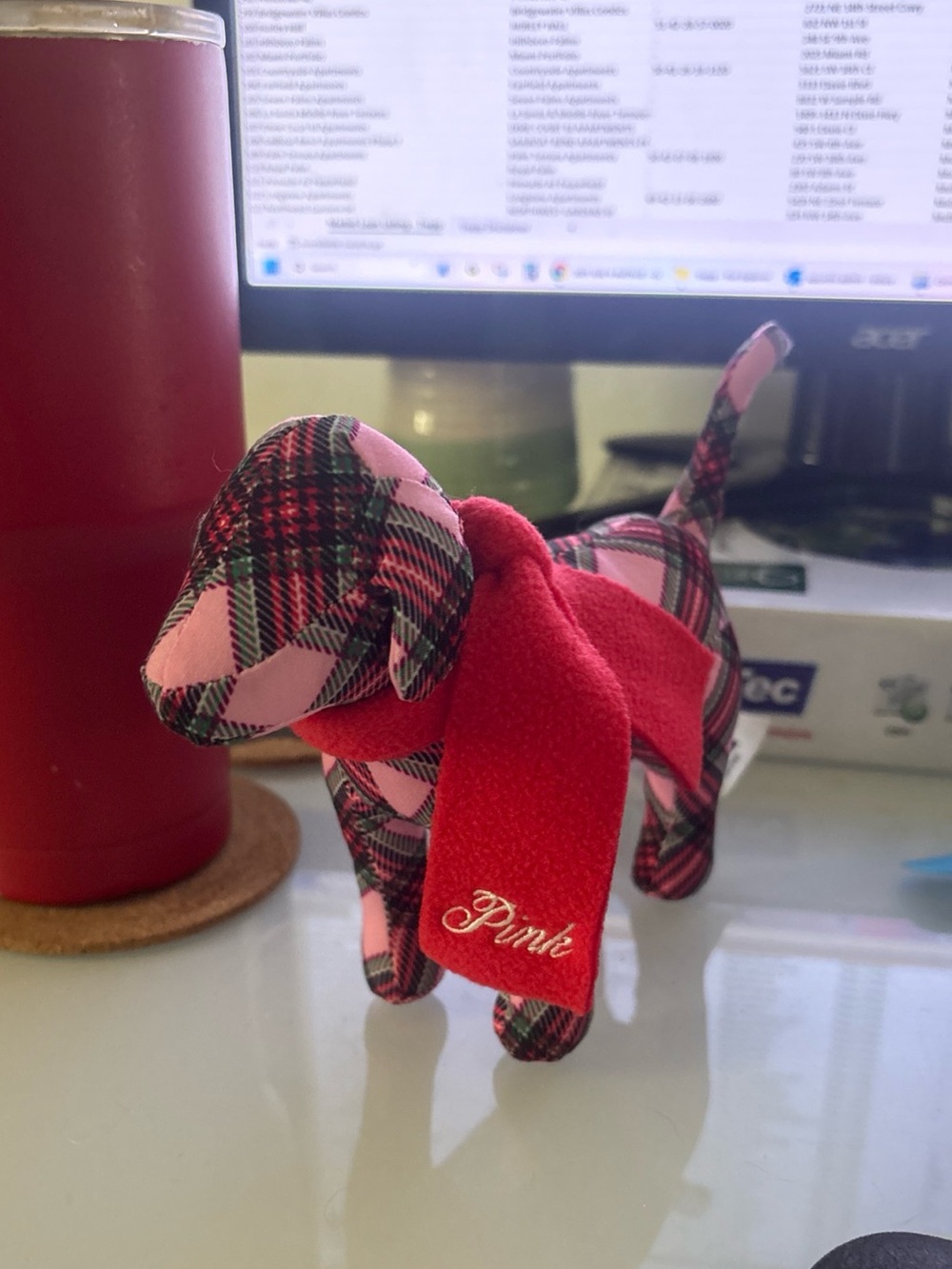 2025 Victoria’s Secret PINK Holiday Mini Dog – Limited Edition Collectible